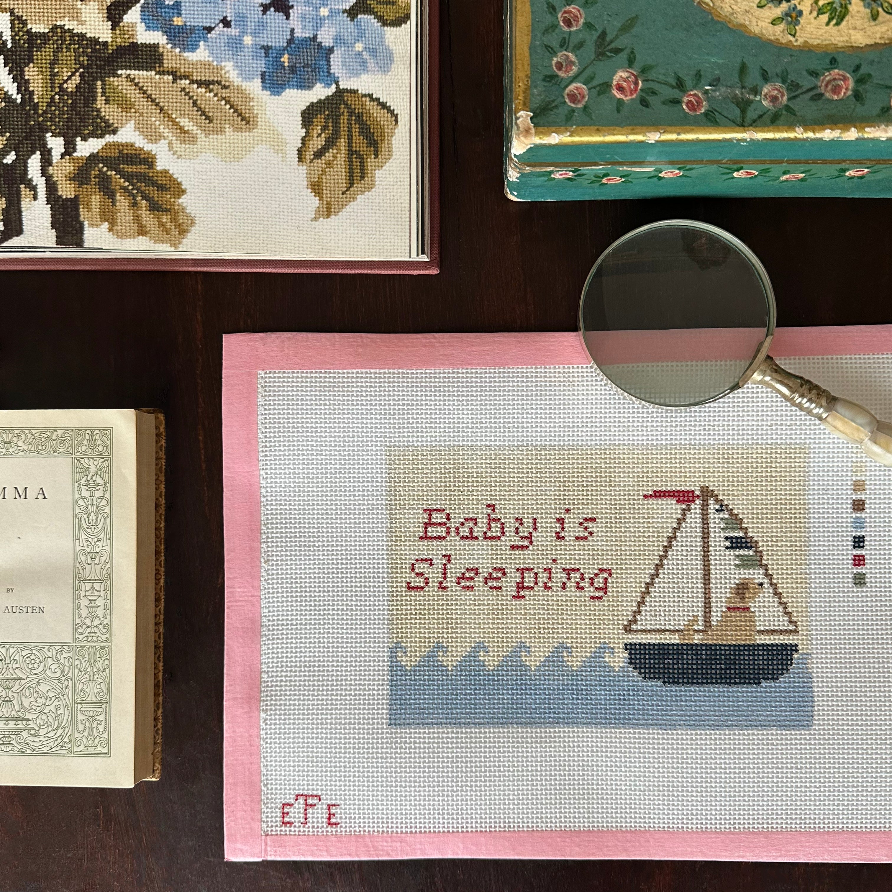 Baby is Sleeping Canvas