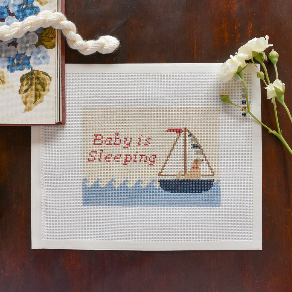Sail Away Baby is Sleeping Canvas