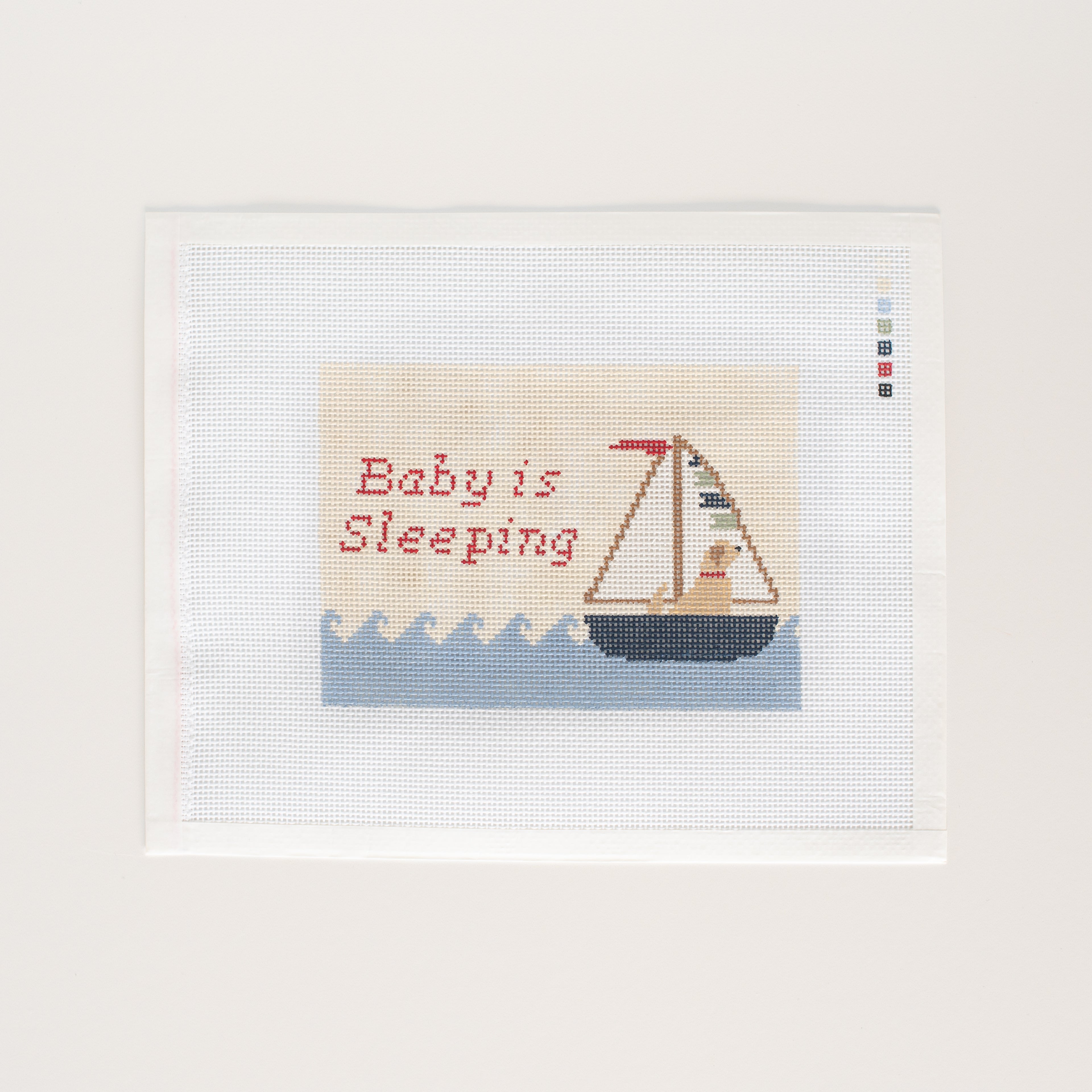 Sail Away Baby is Sleeping Canvas